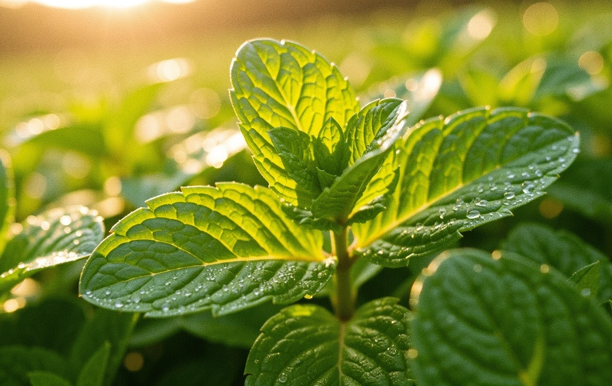 Frische Kräuter als Symbol für Vitalität
